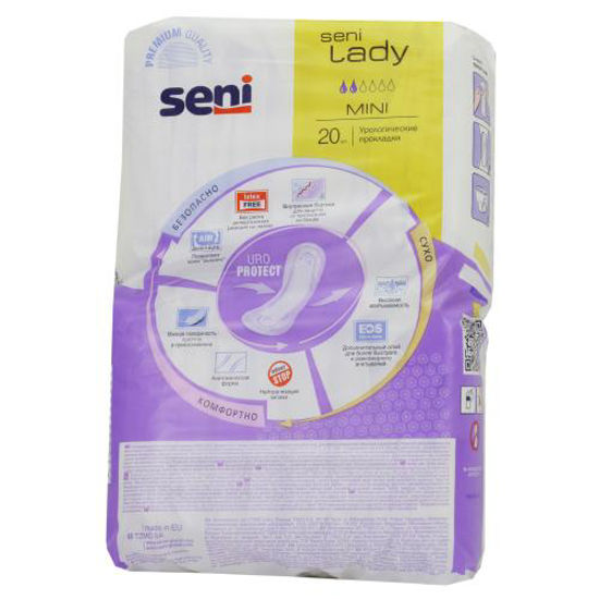 Прокладки урологические Сени (Seni) Lady mini №20