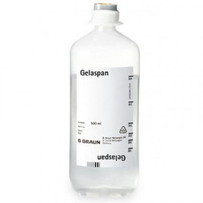 Фото Геласпан 4% раствор для инфузий бутылка 500мл №10