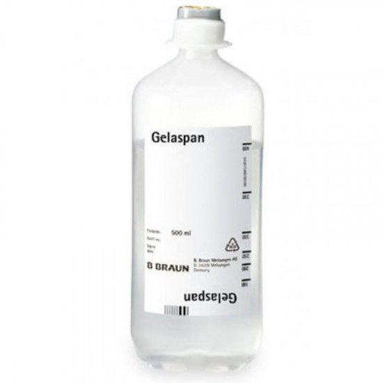 Геласпан 4% раствор для инфузий бутылка 500мл №10