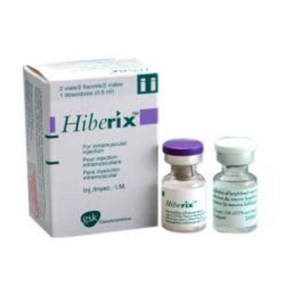 Світлина Хіберикс (вакцина) порошок для ін‘єкцій 1 доза 0.5 мл шприц №1