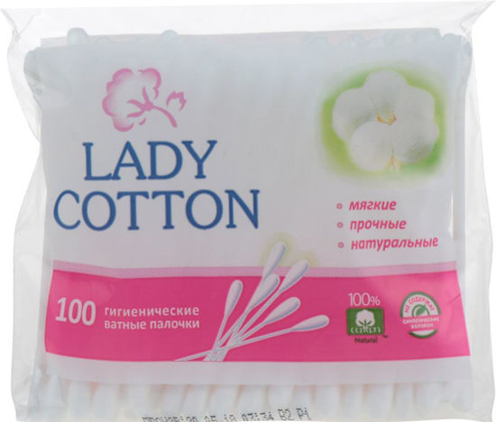 Ватные палочки Lady cotton (Леди коттон) №100