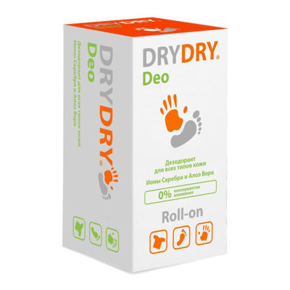Світлина Дезодорант Dry Dry Deo (Драй Драй Део) кульковий 50 мл