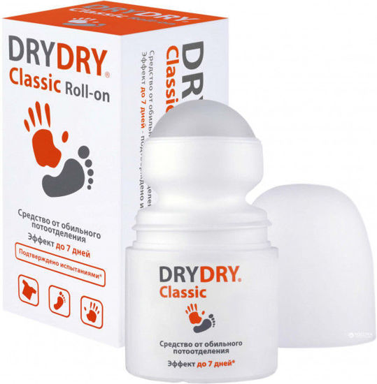 Дезодорант для тіла Dry Dry Classic Roll-on (Драй Драй Класік Ролл-Он) роликовий 35 мл