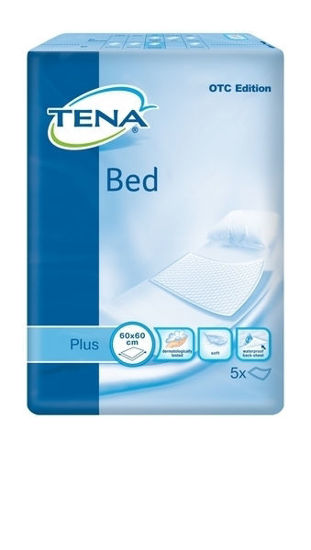 Пелюшки для малюків tena bed plus (тена бед плюс) 60 см х 90 см №5