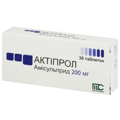Світлина Актіпрол таблетки 200 мг №30